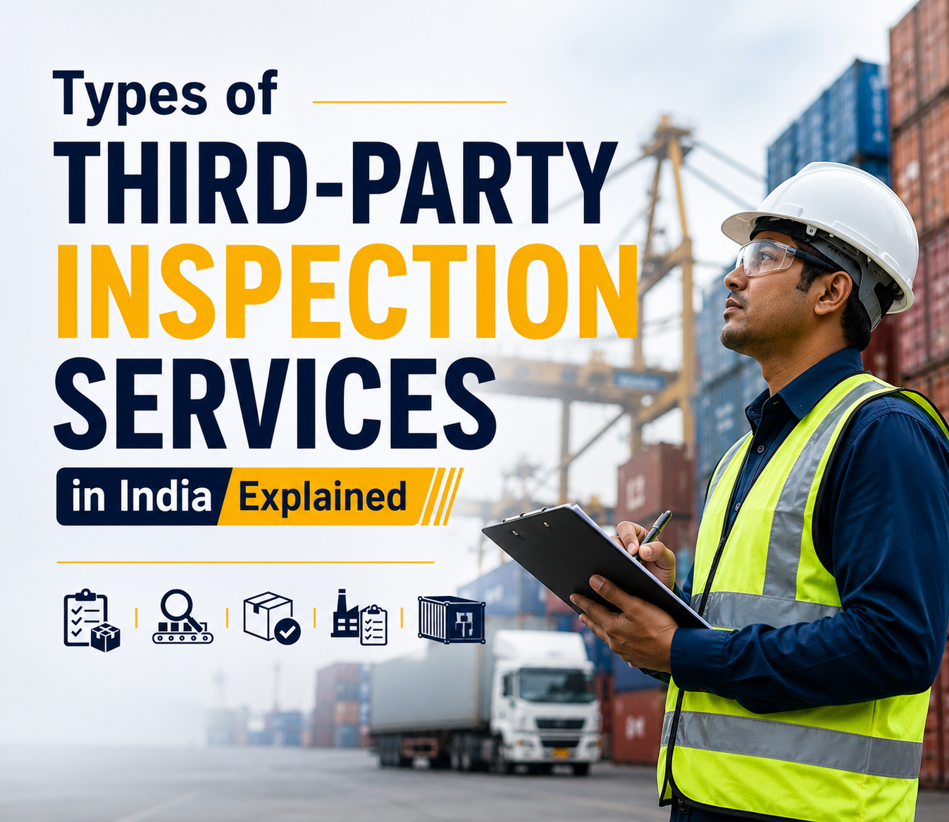Types of Third-Party Inspection Services in India Explained (2026 Guide)