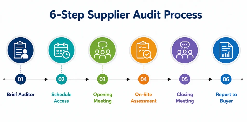 Supplier audit process India how third-party factory audit works for remote buyers