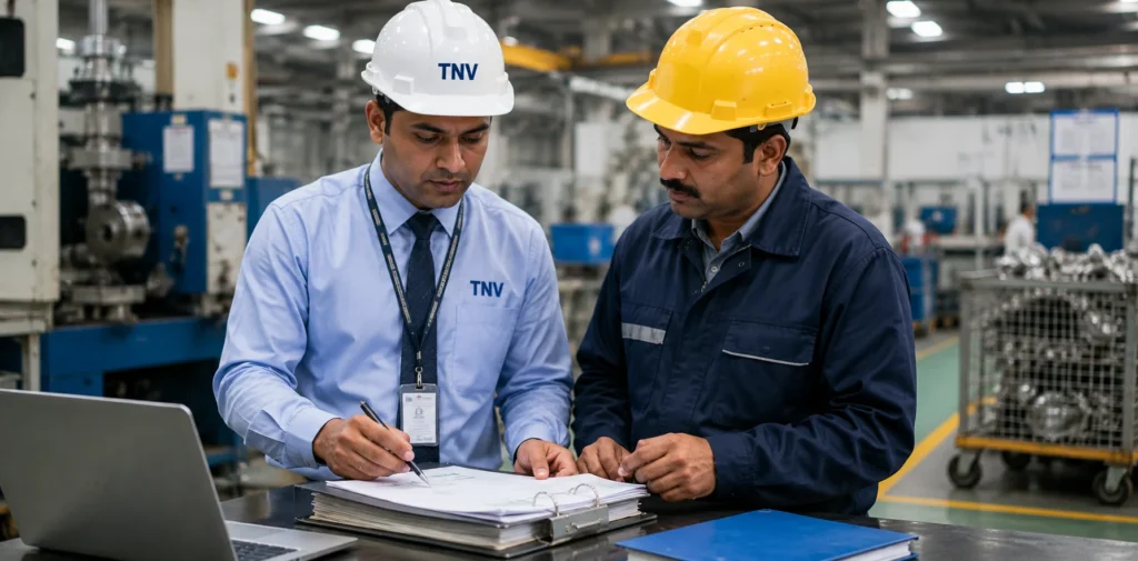 TNV factory audit services IndiaUAF accredited inspection body conducting supplier assessment