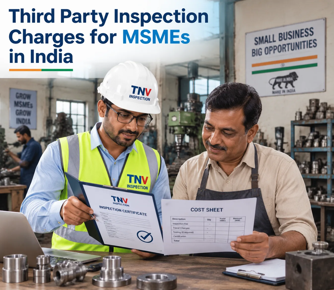 Third Party Inspection Charges for MSMEs in India: Affordable Options