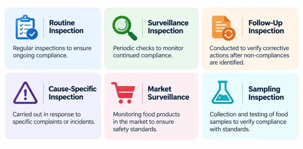 FSSAI Inspection Requirements for Food Businesses in India